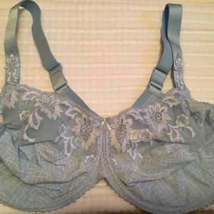 Prima Donna NWOT Madison Ice Blue Bra and Panty Set from smoke free home